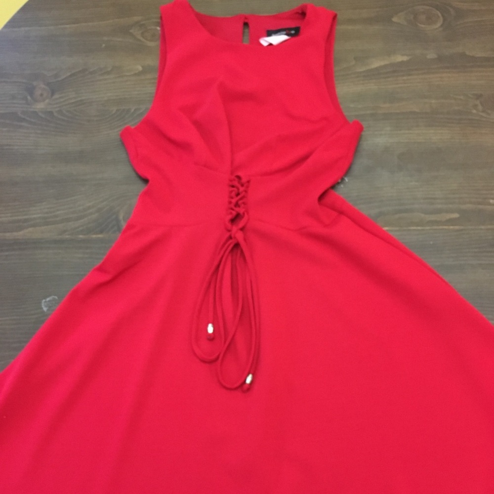Women’s red Teezeme S dress